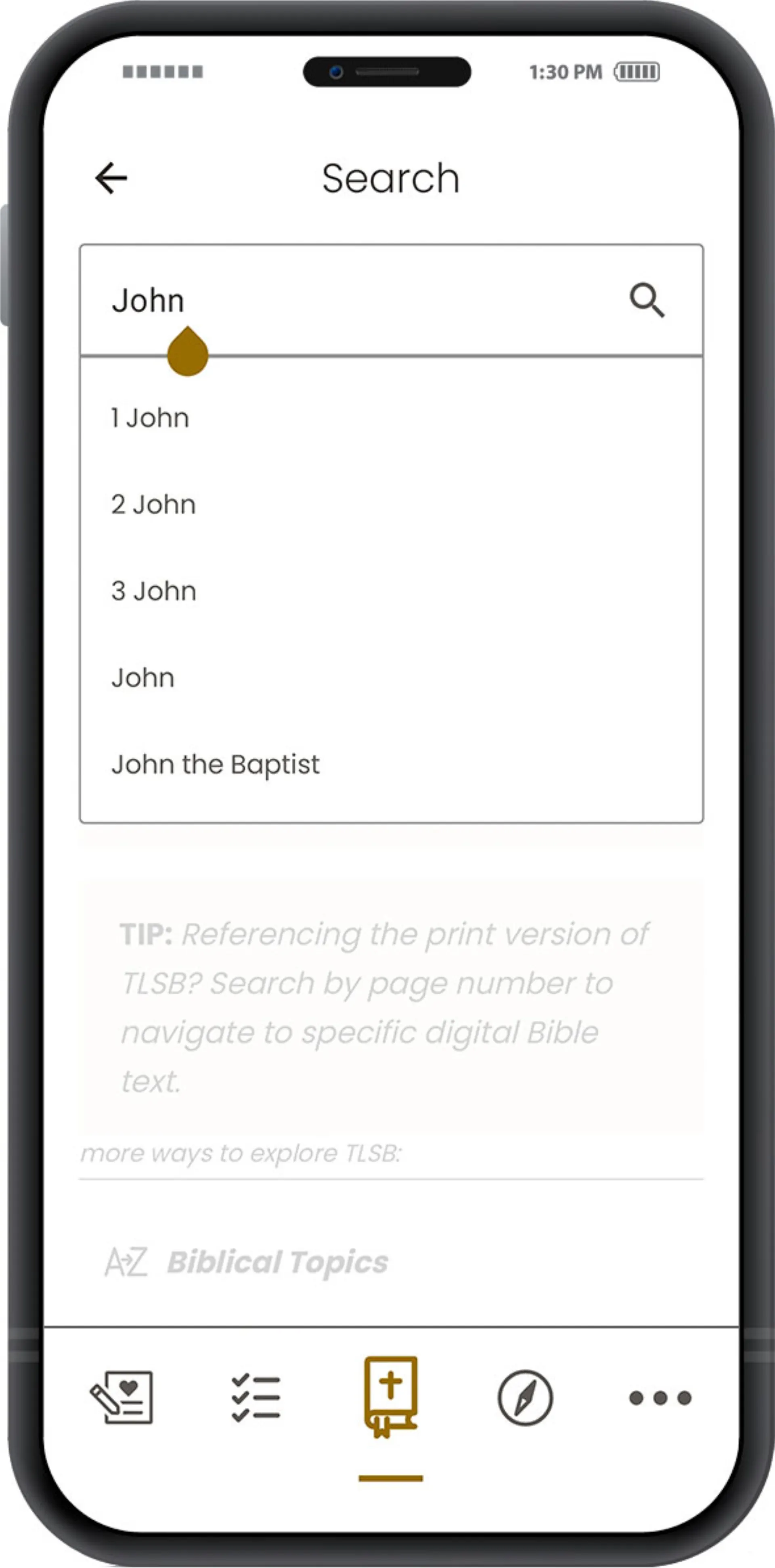 The Lutheran Study Bible App screen 4