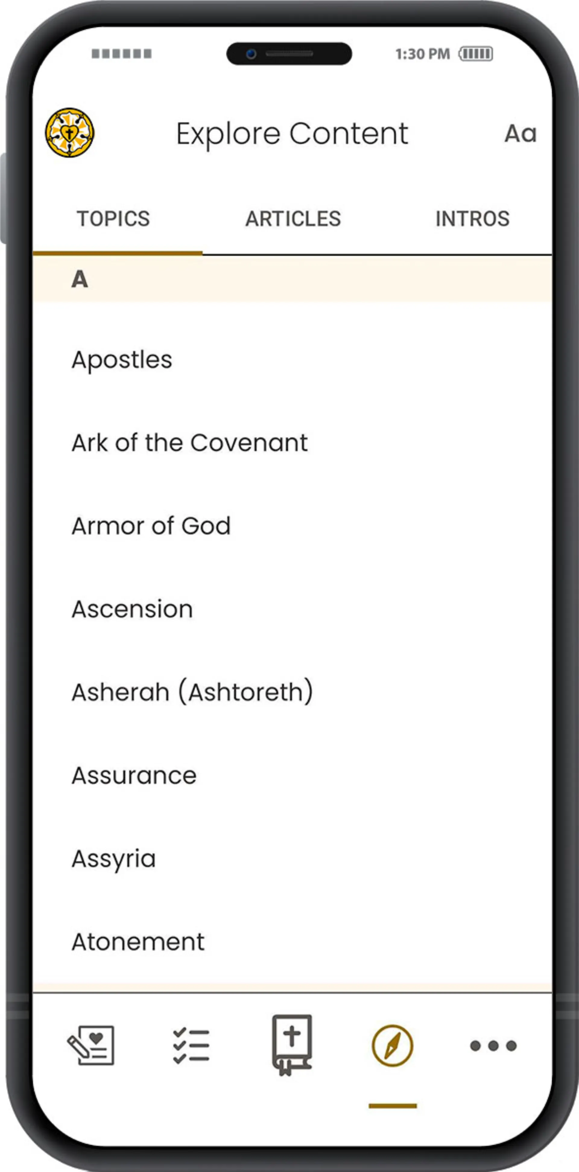 The Lutheran Study Bible App screen 5