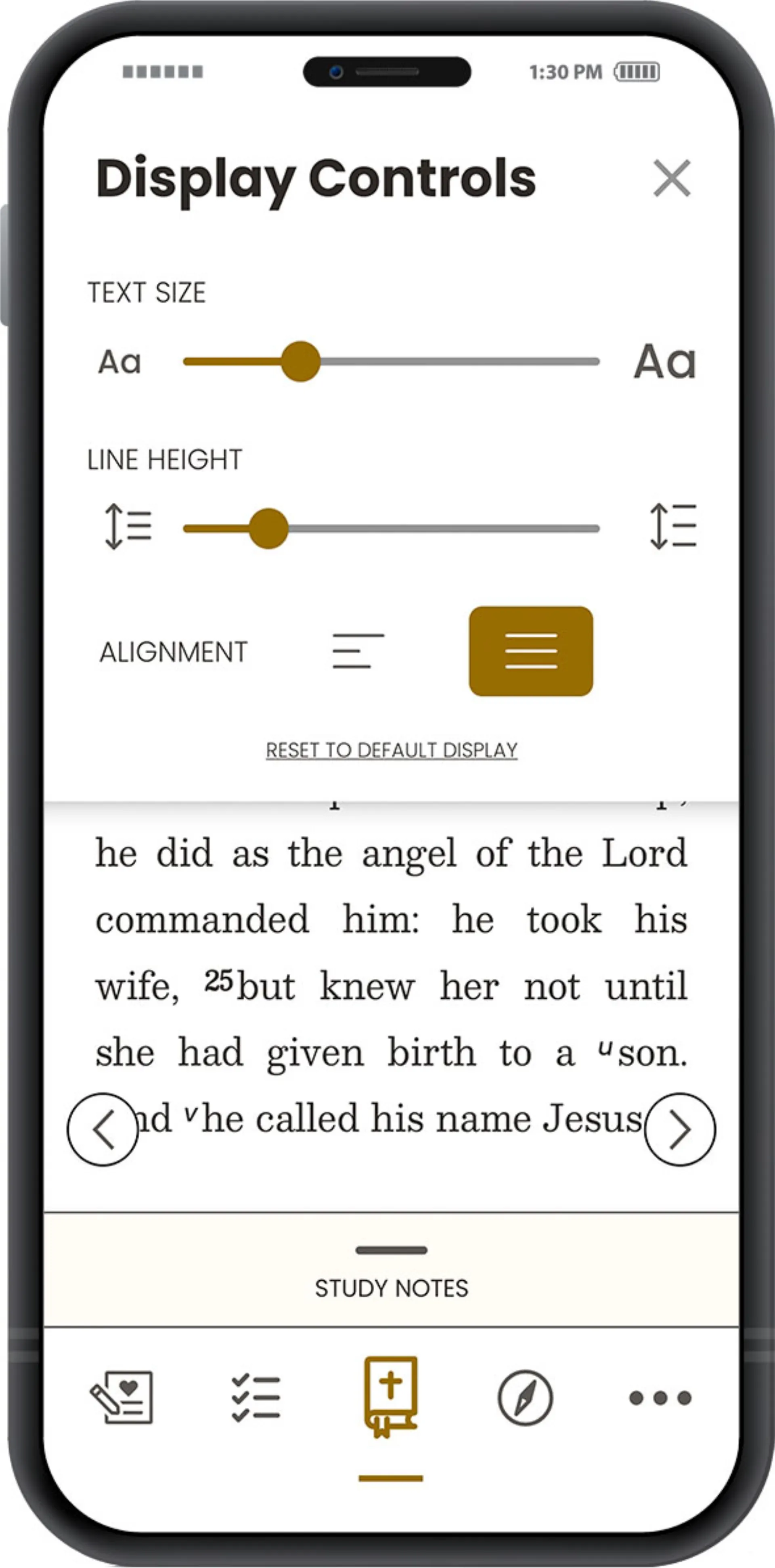 The Lutheran Study Bible App screen 6