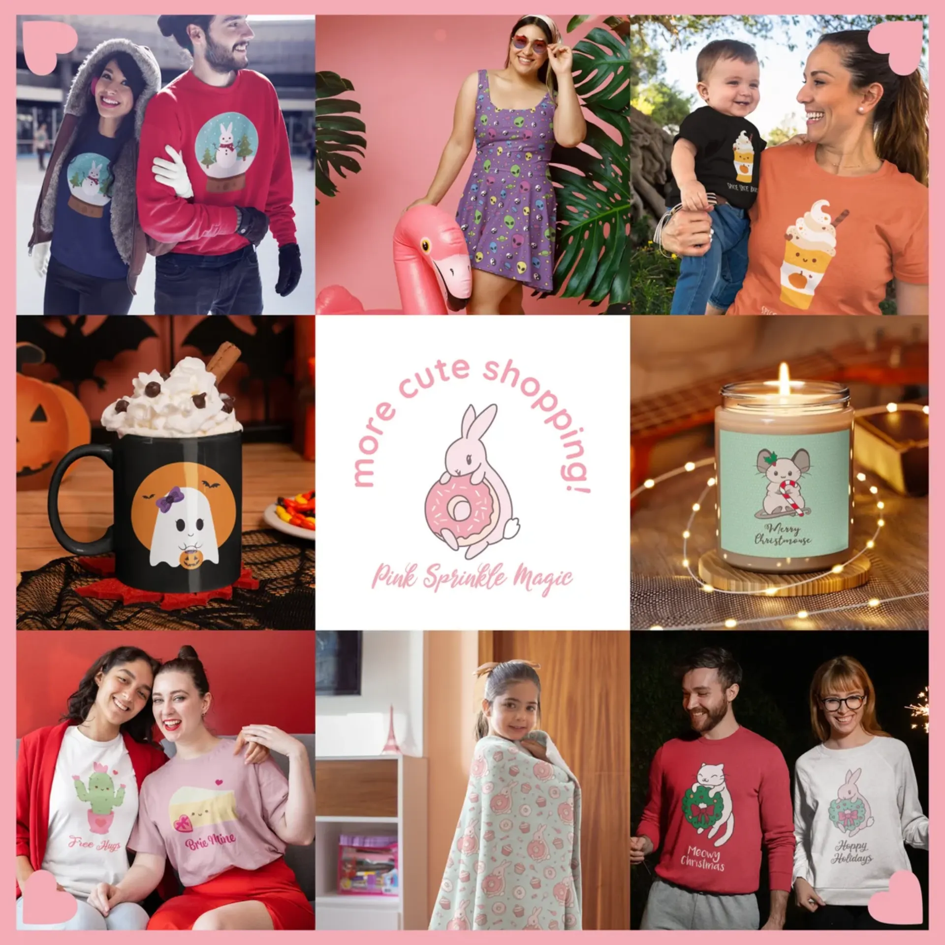Pink Sprinkle Magic 8